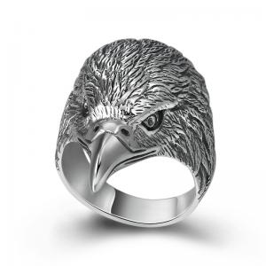 925 sterling silver eagle band rings handmade high quality luxury jewelry accessories gifts 