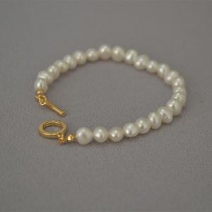 925 sterling silver freshwater pearls beaded bracelets China jewelry manufacturer 