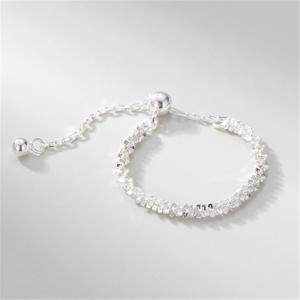 Adjustable Band Rings Link chains 925 Sterling silver Jewelry