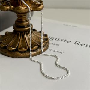 Chain Necklaces 925 Sterling Silver Jewelry Accessories 