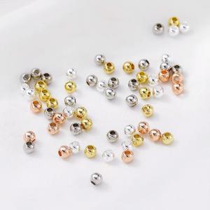 Gold Plated Spacer beads For Necklace Bracelets Fashion accessories Jewelry Finding Components China Manufacturer Factory Supplier