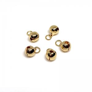 Plated Small Bell Findings For Necklace Bracelets Jewelry Components China Manufacturer Factory Supplier 